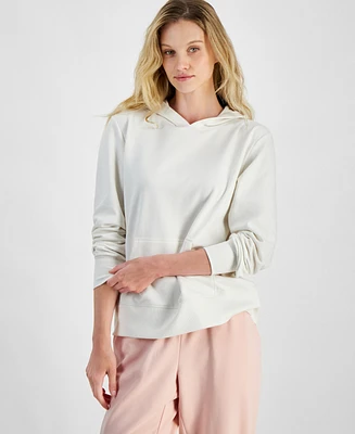 Id Ideology Women's Kangaroo-Pocket Fleece Hoodie, Created for Macy's