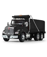 First Gear 1/50 Black Kenworth Dump Truck by