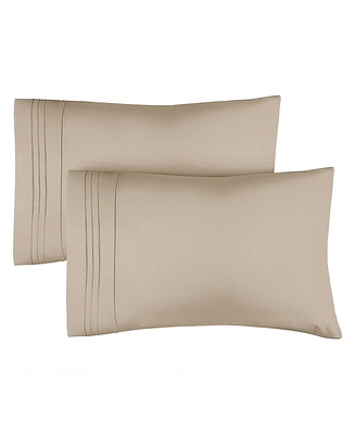 Soft Microfiber Pillowcase Set of 2 - Queen