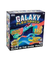 World Tech Toys Galaxy Flex-Track 220 Piece Glow Track with Electric Led Light Car