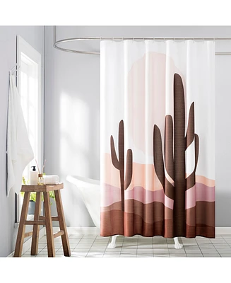 No. 918 Sedona 13-Piece Southwest Print Shower Curtain Set