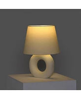 Brightech Chloe 15.5" Ceramic Contemporary Led Table Lamp