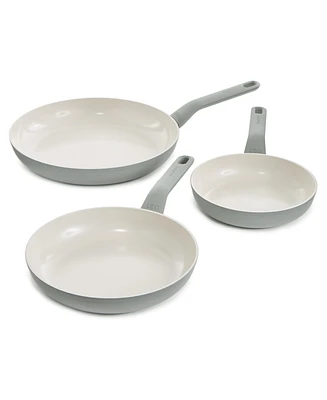 BergHOFF Balance 3Pc Non-stick Ceramic Frying Pan Set, Recycled Aluminum