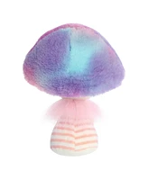 Aurora Small Cotton Candy Fungi Friends Vibrant Plush Toy Purple 9"