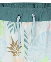 Hurley Big Boys Washed Pineapple Pull-On Swim Shorts