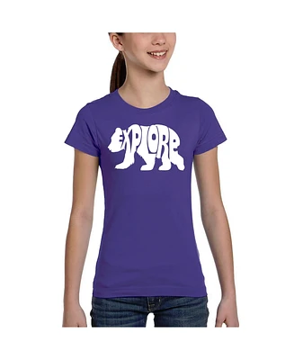 La Pop Art Girls Explore Word T-Shirt