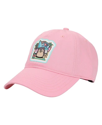 Squishmallows Beach Scene Cradle Pink Baseball Cap