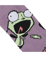 Invader Zim Men's Gir Athletic Crew Socks