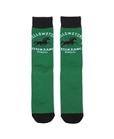 Yellowstone Men's Ride For The Brand 5-Pair Casual Crew Socks