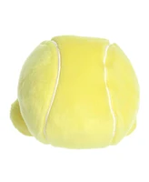 Aurora Mini Tennis Ace Palm Pals Adorable Plush Toy Yellow 4"