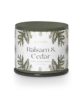 Illume Balsam Cedar Large Tin Candle