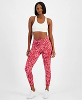 Id Ideology Women's Animal-Print 7/8 Leggings, Created for Macy's