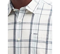 Barbour Men's Lerwick Short Sleeve Button-Front Check Pattern Shirt