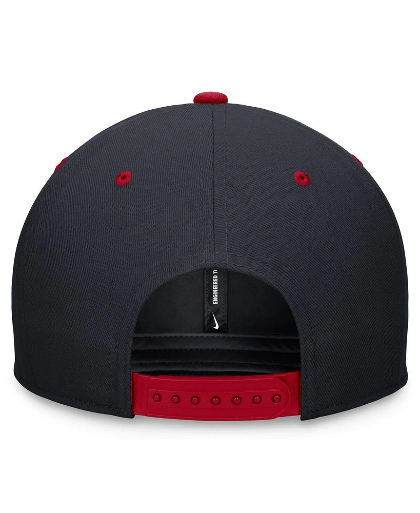 Nike Men's Navy Boston Red Sox Primetime Pro Performance Snapback Hat