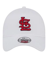 New Era Men's White St. Louis Cardinals Tc A-Frame 9FORTY Adjustable Hat