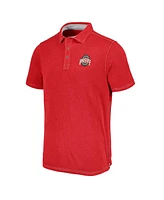 Tommy Bahama Men's Scarlet Ohio State Buckeyes Paradiso Cove Polo