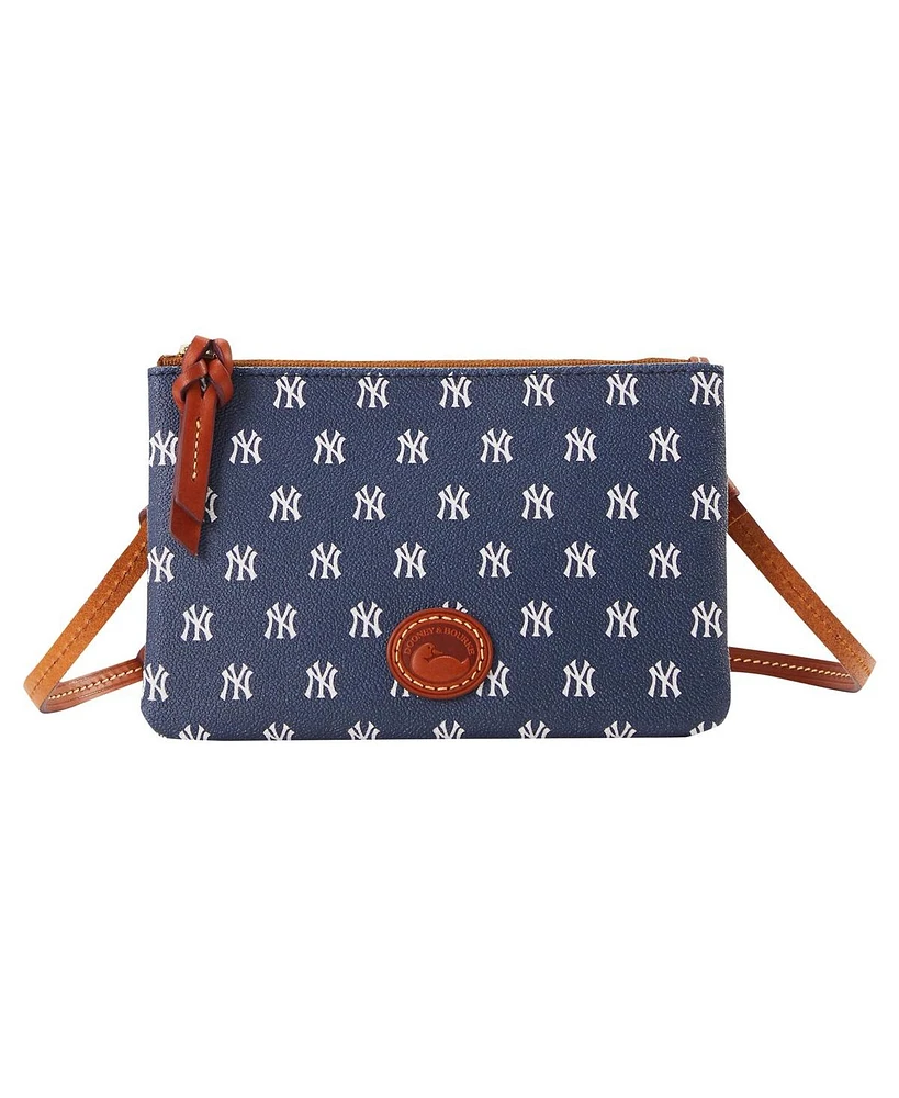 Dooney & Bourke New York Yankees Top Zip Crossbody Purse