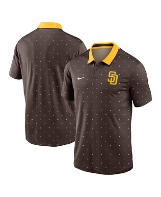 Nike Men's Brown San Diego Padres Legacy Icon Vapor Performance Polo Shirt