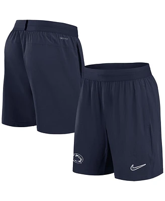 Nike Men's Navy Penn State Nittany Lions 2024 Sideline Performance Shorts