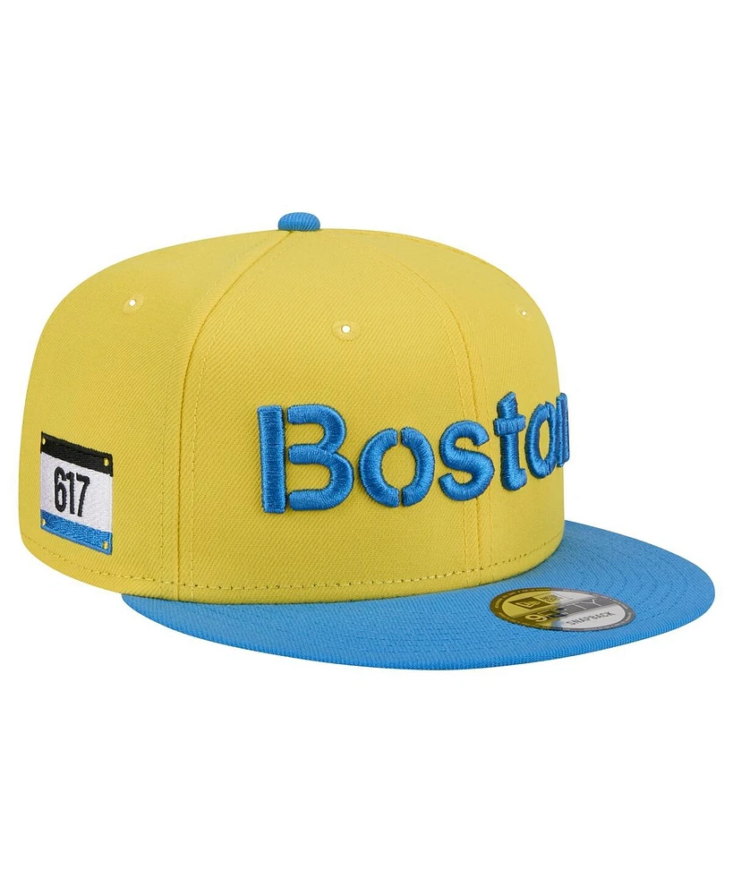 New Era Men's Light Blue Boston Red Sox City Connect 9FIFTY Snapback Hat