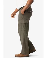 Boulder Creek Big & Tall by KingSize Renegade Side-Elastic Waist Cargo Pants