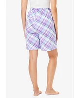 Dreams & Co. Women's Print Pajama Shorts