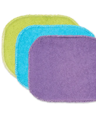 Rsvp International Cotton, Foam and Nylon Coated 3 Piece 6x4.7" Skrubby Sponge Set