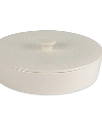 Rsvp International 11" D Stoneware White Tortilla Warmer