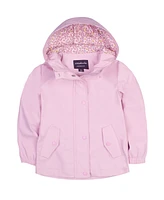 Rokka&Rolla Girls Waterproof Rain Coat Rubberized Jacket