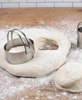 Rsvp International Endurance 4 Piece Round Nesting Biscuit Cutters Set