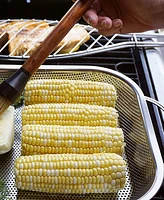 Rsvp International Precision Pierced Stainless Steel 17.5x11x2" Bbq Roasting Pan