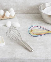 Rsvp International Endurance Stainless Steel 11.75" X 3.25" Colored Silicone Coated Whisk