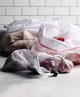 Rsvp International Polyester 3 Piece 12" x 16.25" Mesh Produce Bags Set