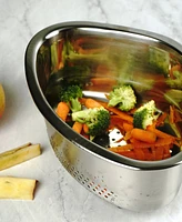 Rsvp International Endurance Pierced Stainless Steel 9"x7"x5" In-Sink Corner Basket