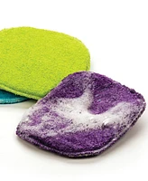 Rsvp International Cotton, Foam and Nylon Coated 3 Piece 6x4.7" Skrubby Sponge Set