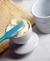 Rsvp International Stoneware White 3.7" Diameter Butter Pot