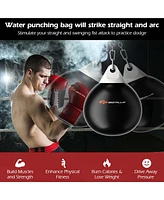 Costway Water Punching Bag 21" 180 Pound Heavy with Adjustable Metal Chain