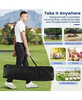 Costway 10 x 20 Ft Pop-up Canopy UPF50+ Sun Protection Tent with Carrying Bag