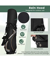Costway Golf Stand Bag Portable Lightweight Golf Carry Club Bag