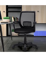 Costway Mid-Back Mesh Chair Height Adjustable Executive Chair