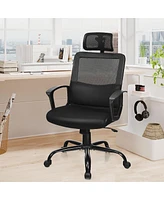 Costway Mesh Office Chair High Back Ergonomic Swivel Chair