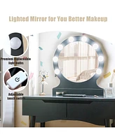 Vanity Makeup Dressing 8 Dimmable Bulbs Lighted for Bedroom