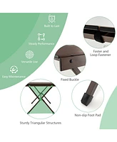4-6 Person Portable Aluminum Camping Table Lightweight Roll Up