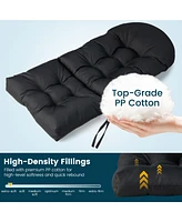 Costway Patio Adirondack Chair Cushion High Back Fade Resistant 5'' Seat Pad Outdoor