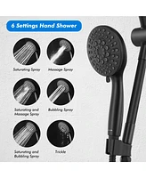 High Pressure Shower Head Combo Handheld & Rainfall Showerhead
