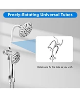 High Pressure Shower Head Combo Handheld Shower Head & Rainfall Showerhead