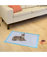 Costway 100 Pcs 30''x 36'' Puppy Pet Pads Dog Cat Wee Pee Piddle Pad training underpads