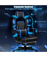 Massage Gaming Chair Reclining Racing Computer Office Chair