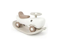 Slickblue Convertible Rocking Horse and Sliding Car with Detachable Balance Board