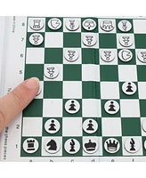 Bobby Fischer Mini Magnetic Pocket Chess Set - Travel Trifold, 6 x 3.25 in.